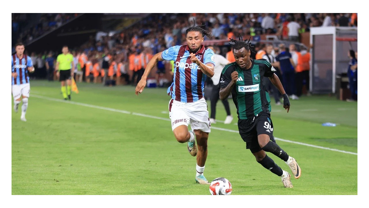 Gol yok, pozisyon çok Kocaelispor ceza sahasına akıyor