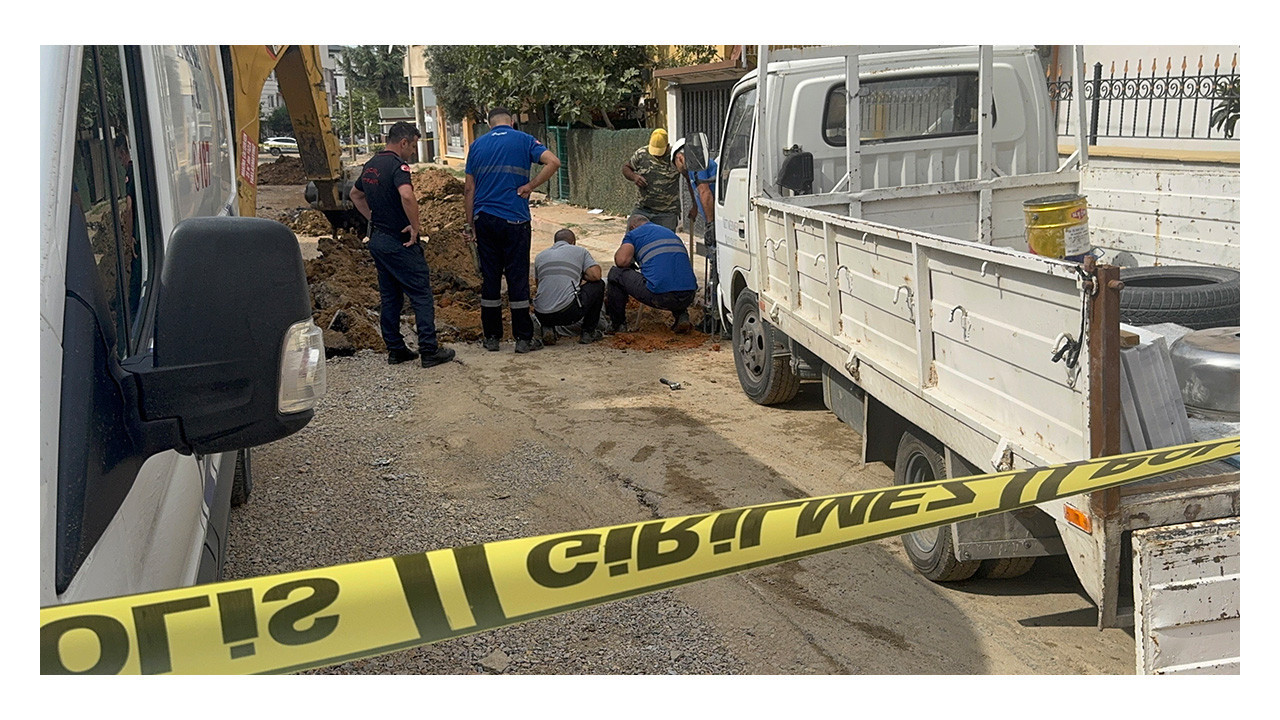 Kocaeli'de doğal gaz borusu delindi
