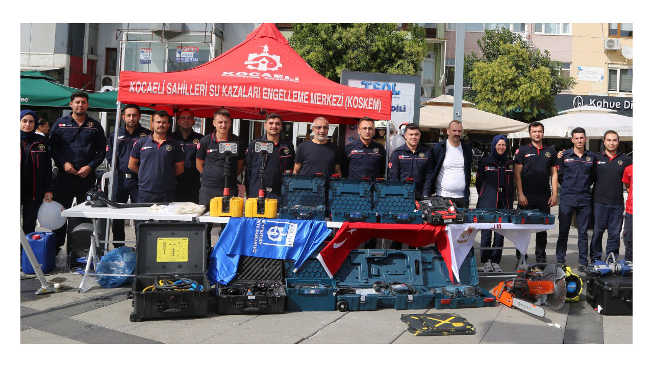 Kocaeli itfaiyesinin gurur günü, 311. kuruluş yıldönümünü kutladılar