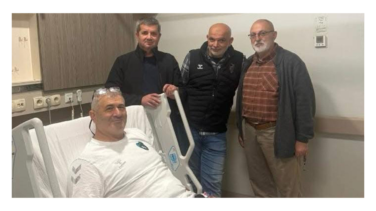 Kocaelispor yönetiminden Abidin Akyol ameliyat oldu