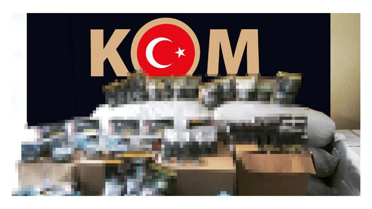 Kocaeli'de kaçak tütün ve elektronik sigara operasyonu