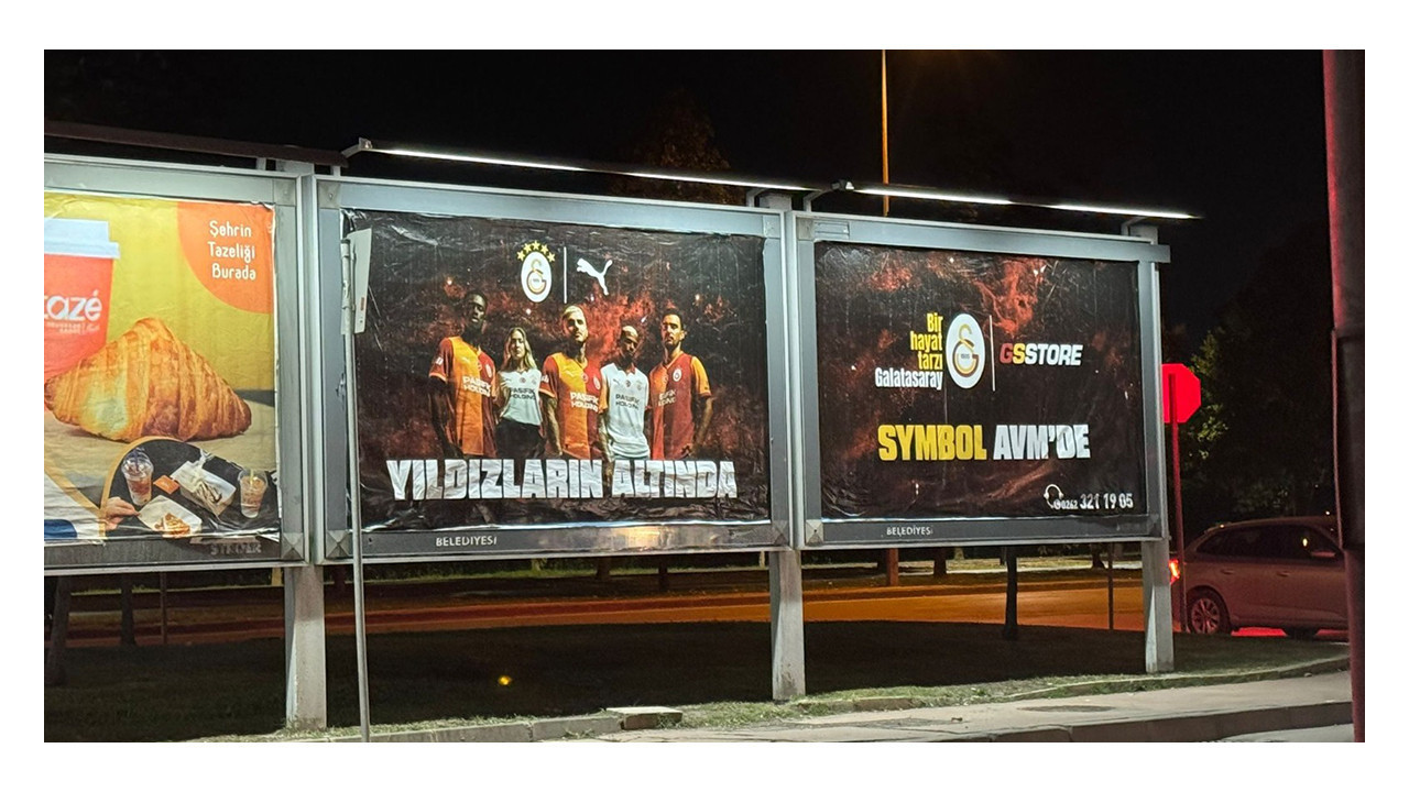Özel Haber- Kocaeli’de Galatasaray afişi mi? Taraftar ayağa kalktı!