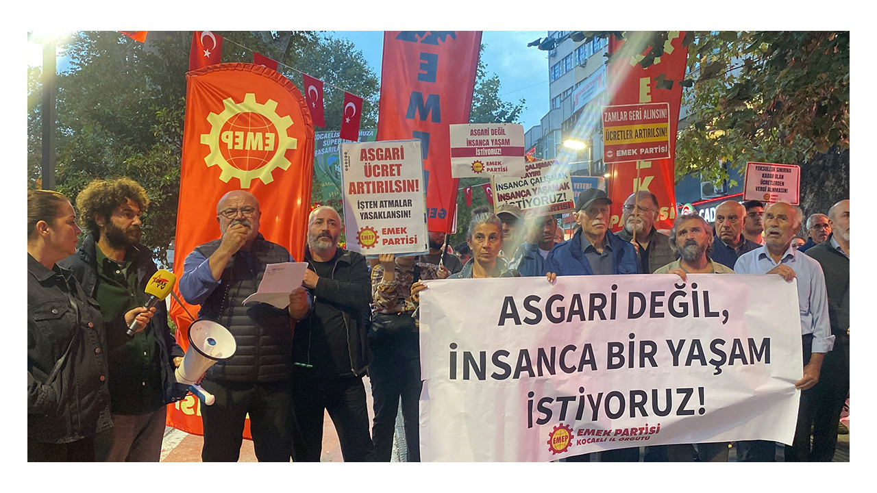 EMEP Kocaeli'den Gazze çıkışı: "Bu kentin limanlarından ticaret gemilerinin akışını durduracaksınız"