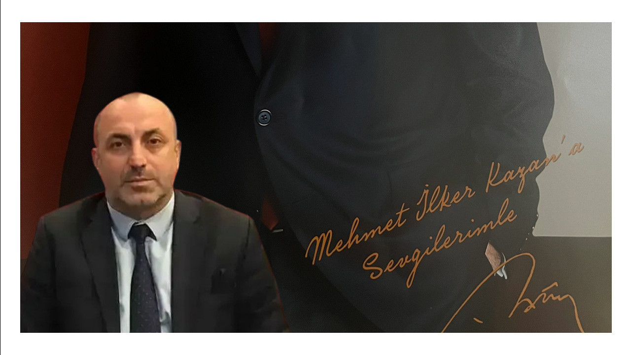 MHP İzmit İlçe Başkanı’na imzalı Cumhurbaşkanı portresi