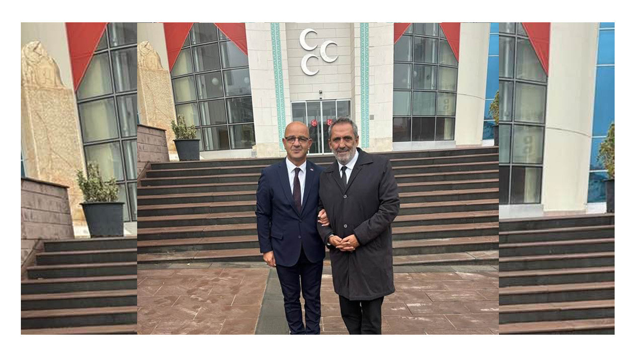 Aydın Ünlü paylaştı: Yavuz Bingöl MHP'nin kapısında