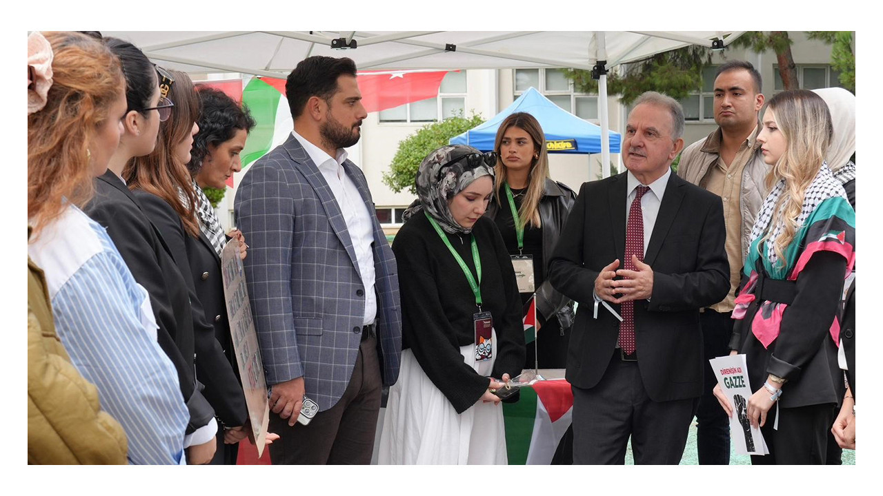 KOSTÜ'den Gazze'ye destek