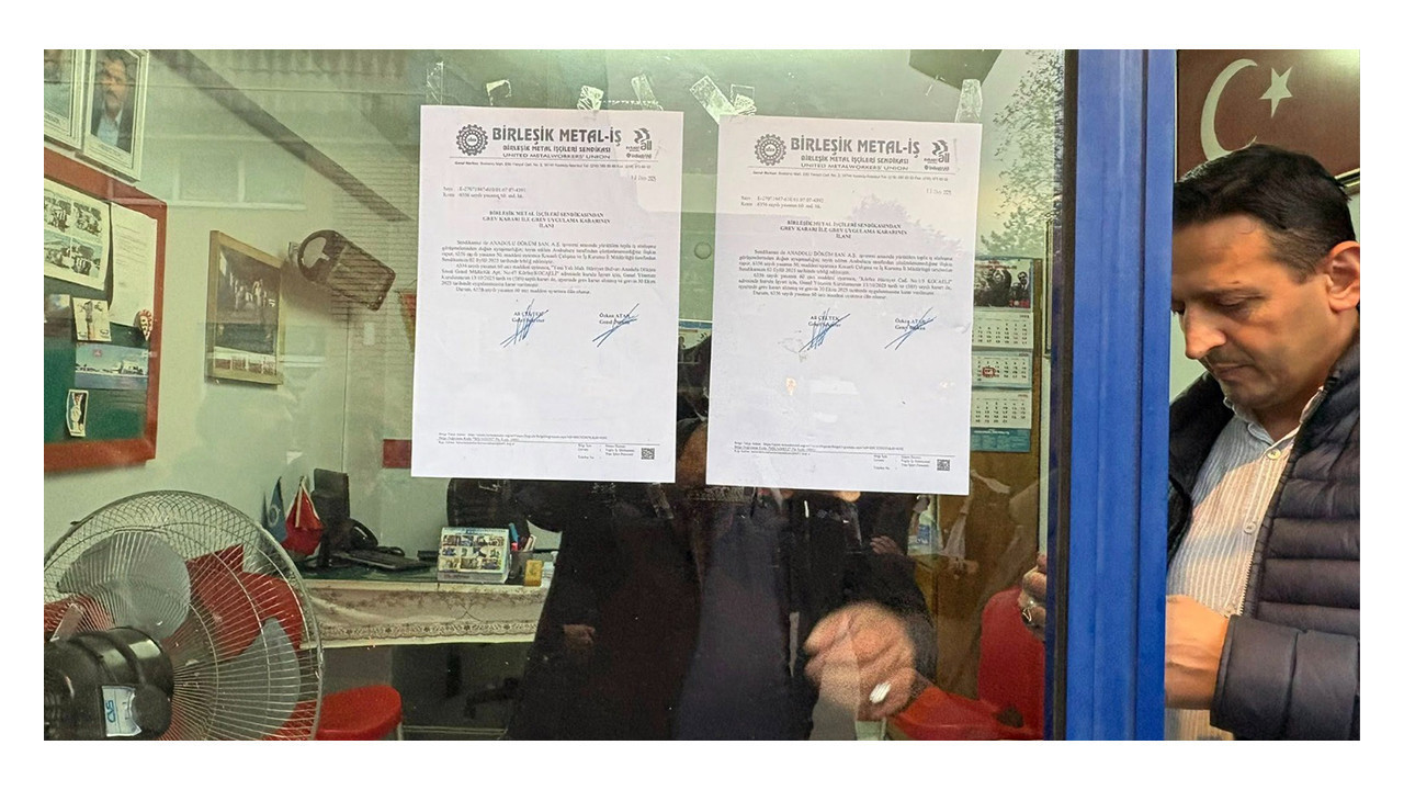 30 Ekim'de başlıyor. Kocaeli'deki fabrikaya grev kararı asıldı!