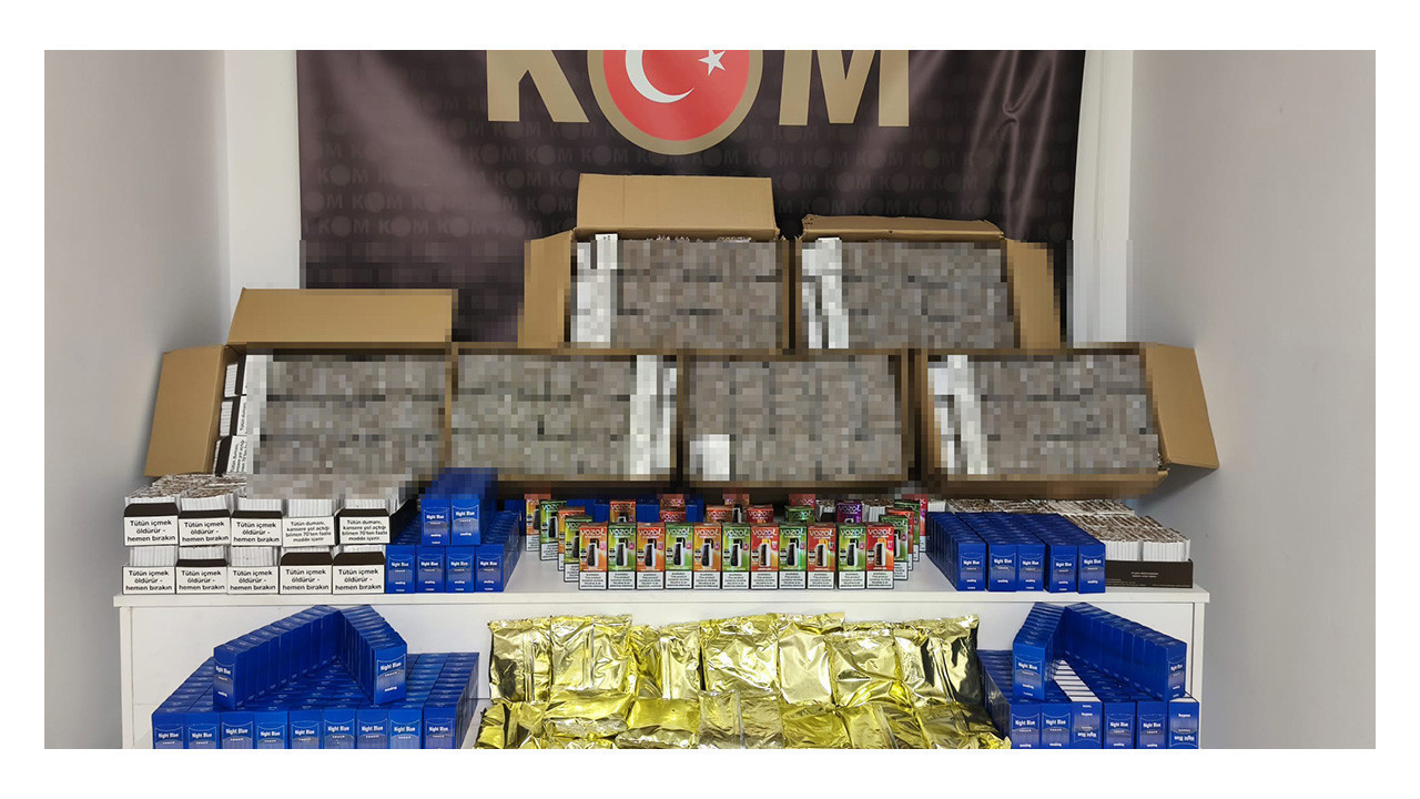 Kocaeli'de kaçakçılık operasyonu