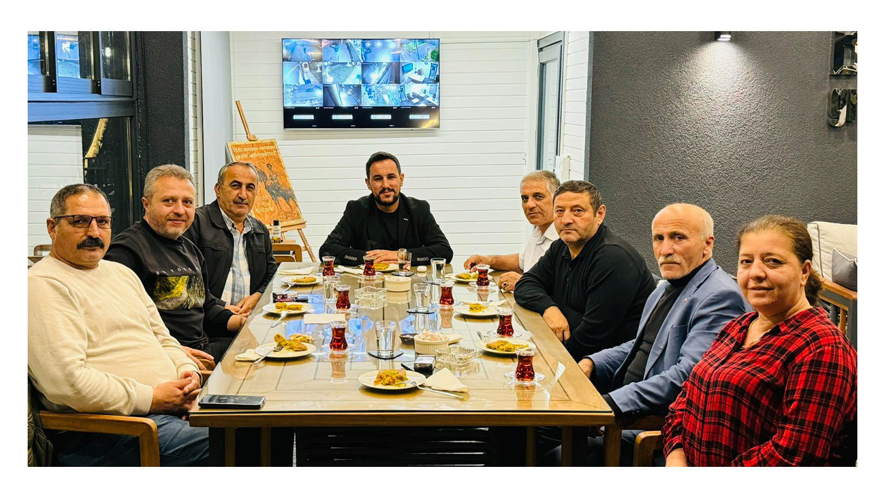 CHP’li Baran Aydın muhtarları konuk etti