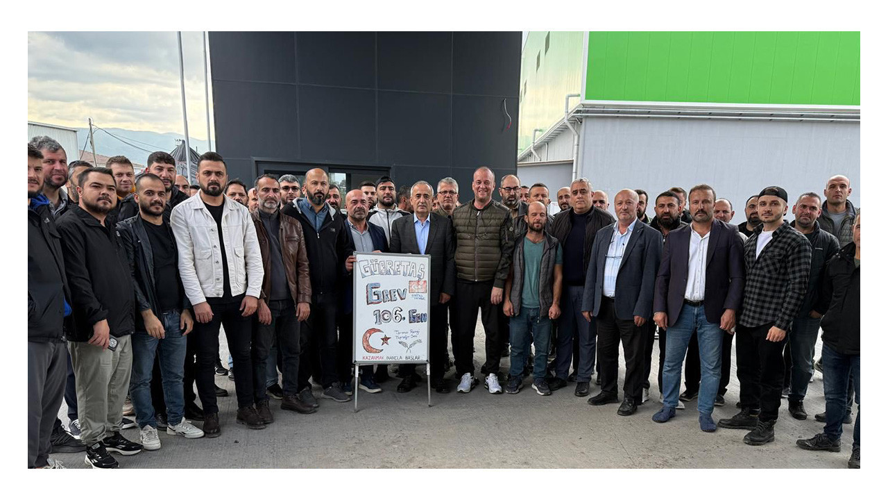 Akar'dan Gübretaş işçilerine destek