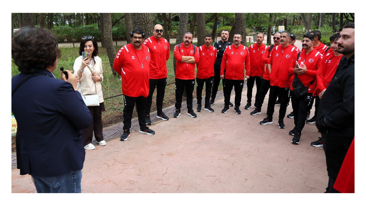 Büyükşehir Mehteri, festival için Ulsan’da