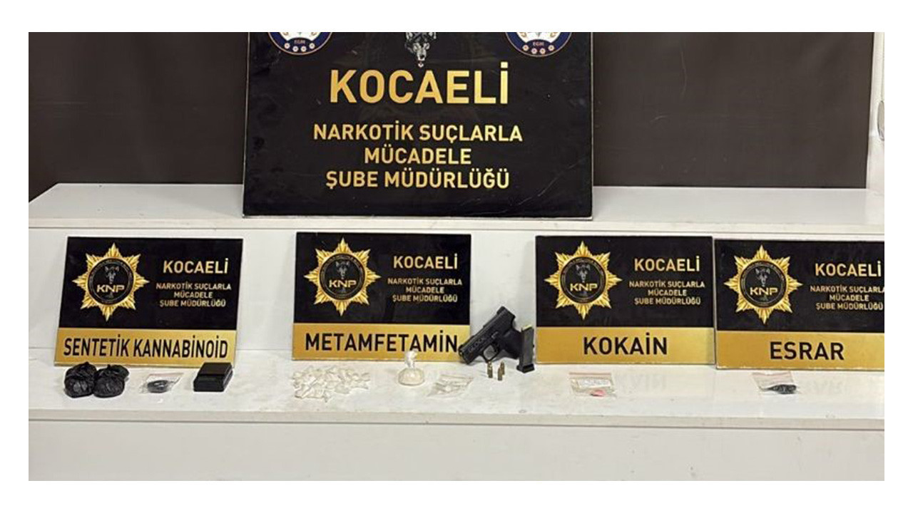 Kocaeli'de uyuşturucu operasyonu: 6 tutuklu