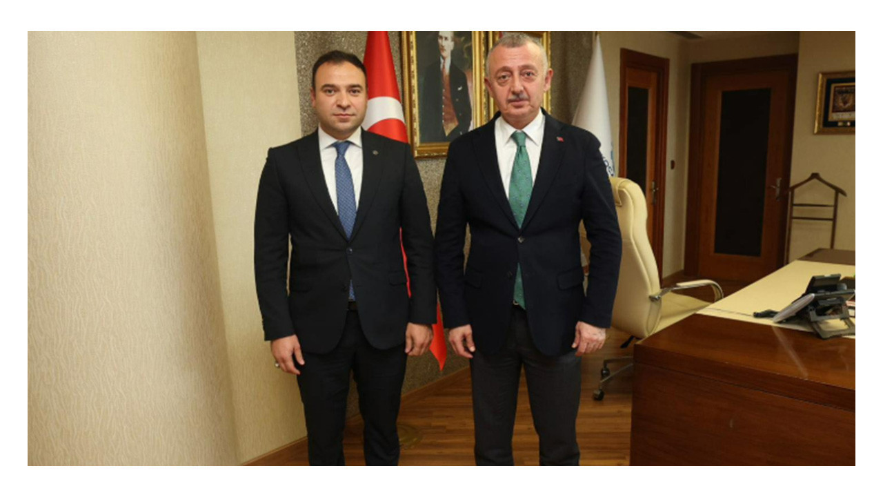 Ülkücü başkan, Büyükakın'a gitti: "Şehr-ül emin’imiz"