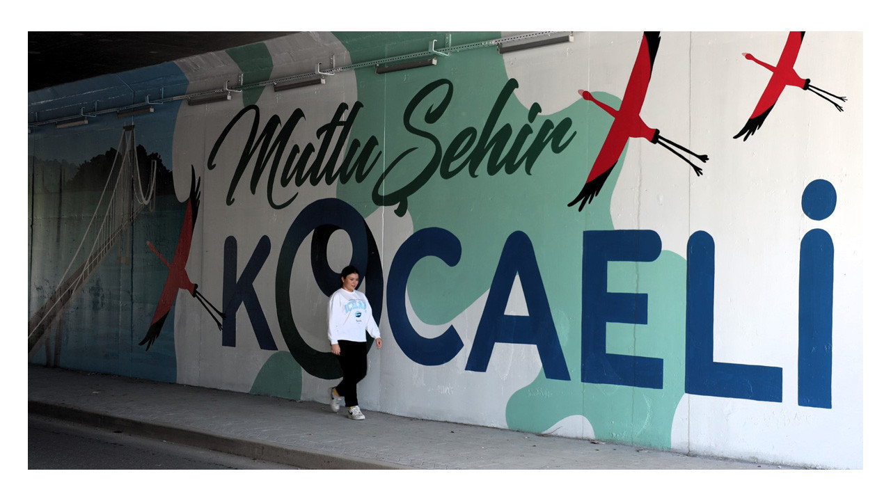 Şehrin değerleri Kocaeli’de duvarlarda