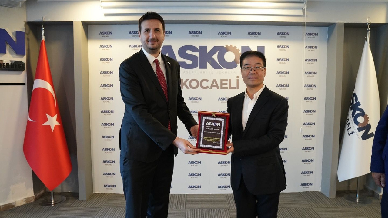 ASKON Kocaeli Şubesi, Çinli heyeti ağırladı