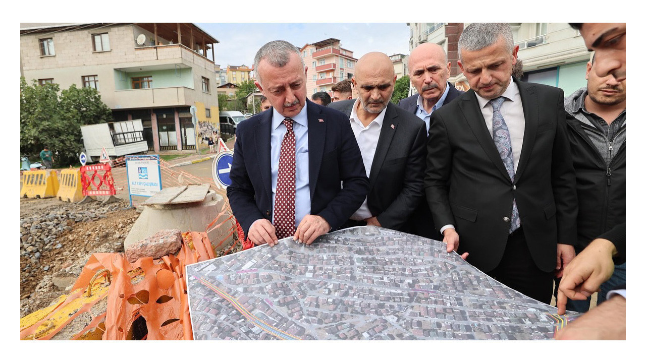 Büyükakın projeleri sahada inceledi