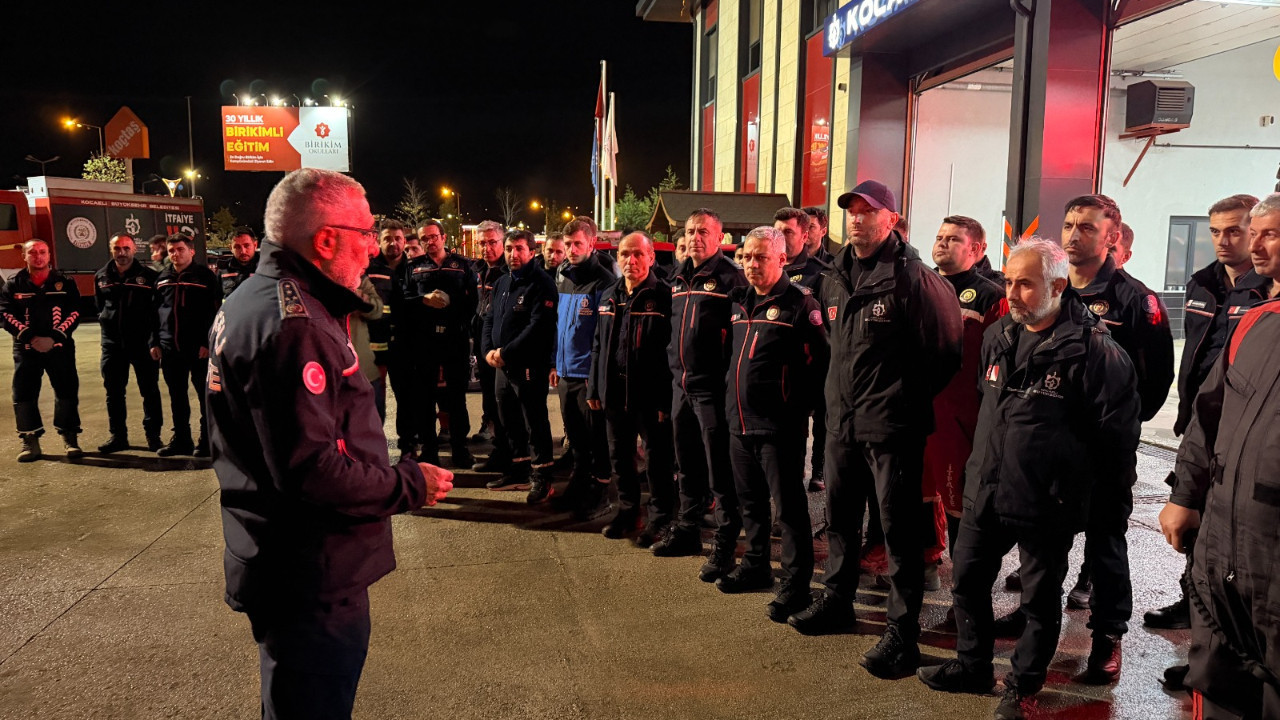 Kocaeli Büyükşehir’den deprem bölgesine hızlı destek