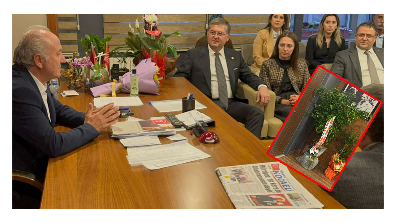 Yıldızlı’dan yeni il başkanına “Gürcü işi” çiçek…