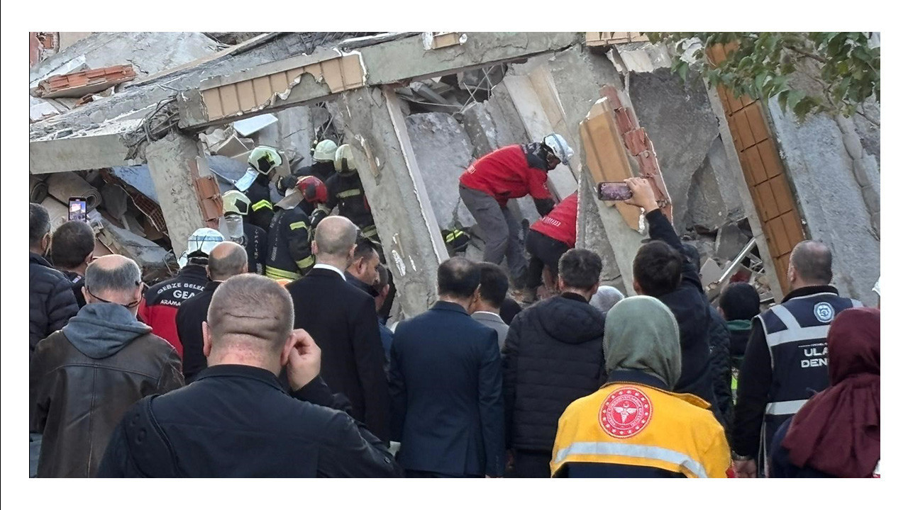 Kocaeli Valiliği’nden Gebze’de çöken binayla ilgili açıklama