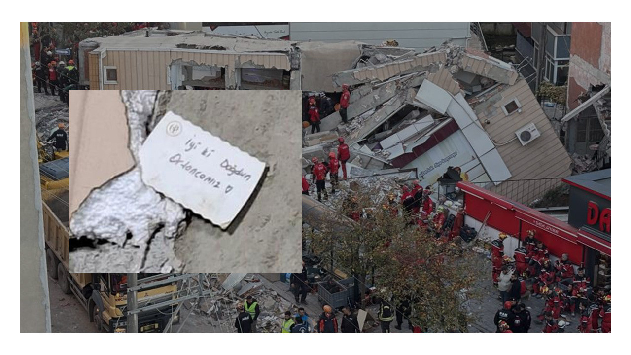 'İyi ki doğdun ortancamız' Gebze'deki enkazdan yürek yakan fotoğraflar!