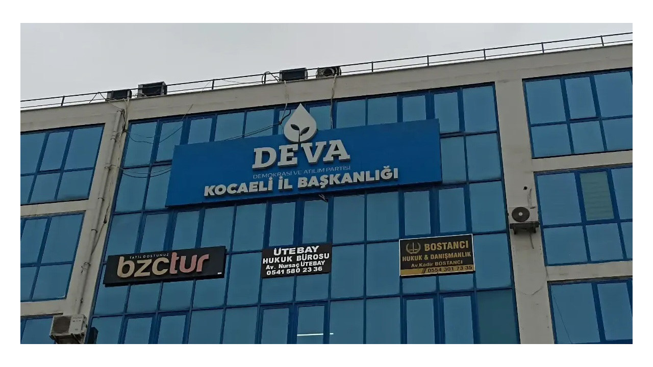 Deva Partisi Kocaeli'de il başkanı krizi çözüldü!