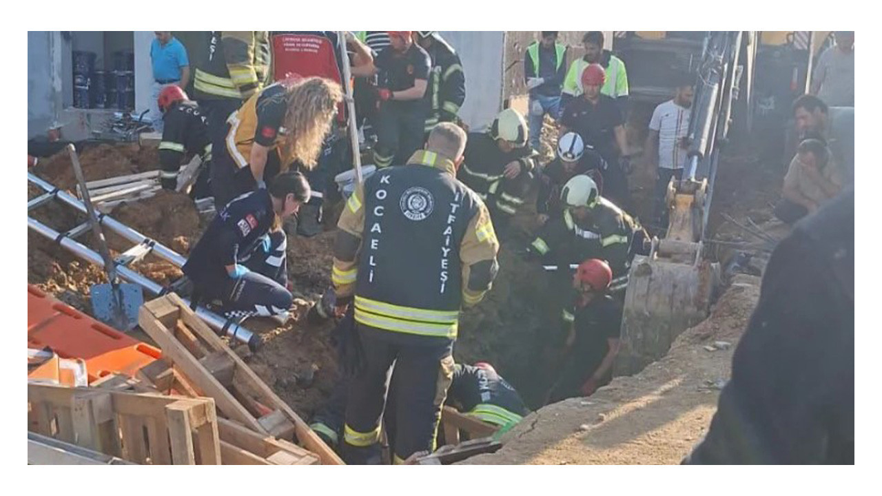 Büyükakın duyurdu: Çayırova'da toprak altında kalan işçi kurtarıldı!