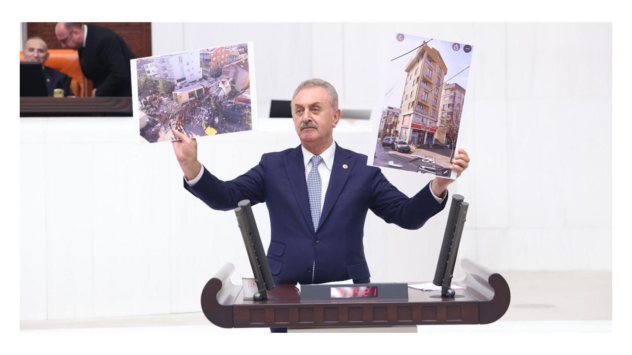 CHP’li Çiler yıkılan binayı TBMM’ye taşıdı