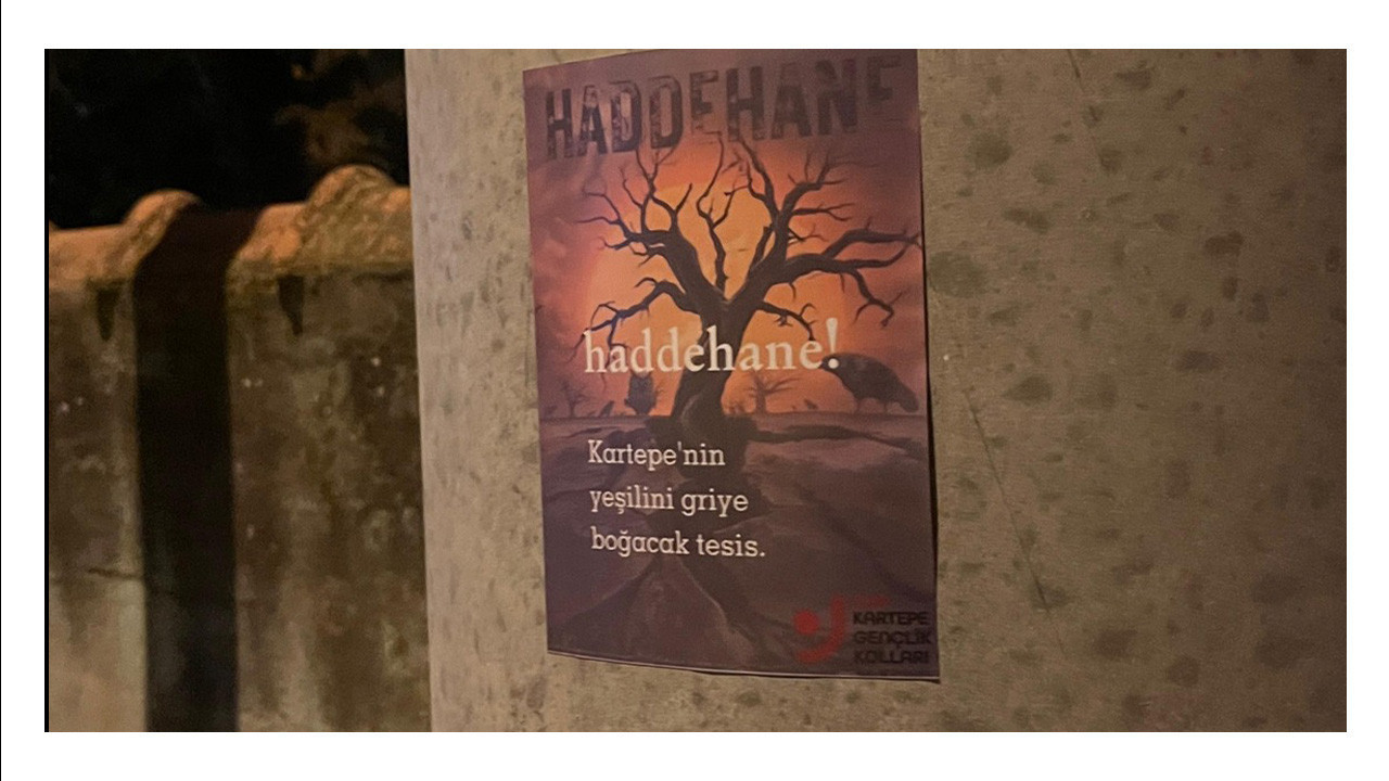 CHP’li gençler Kartepe sokaklarını haddehane afişleriyle donattı