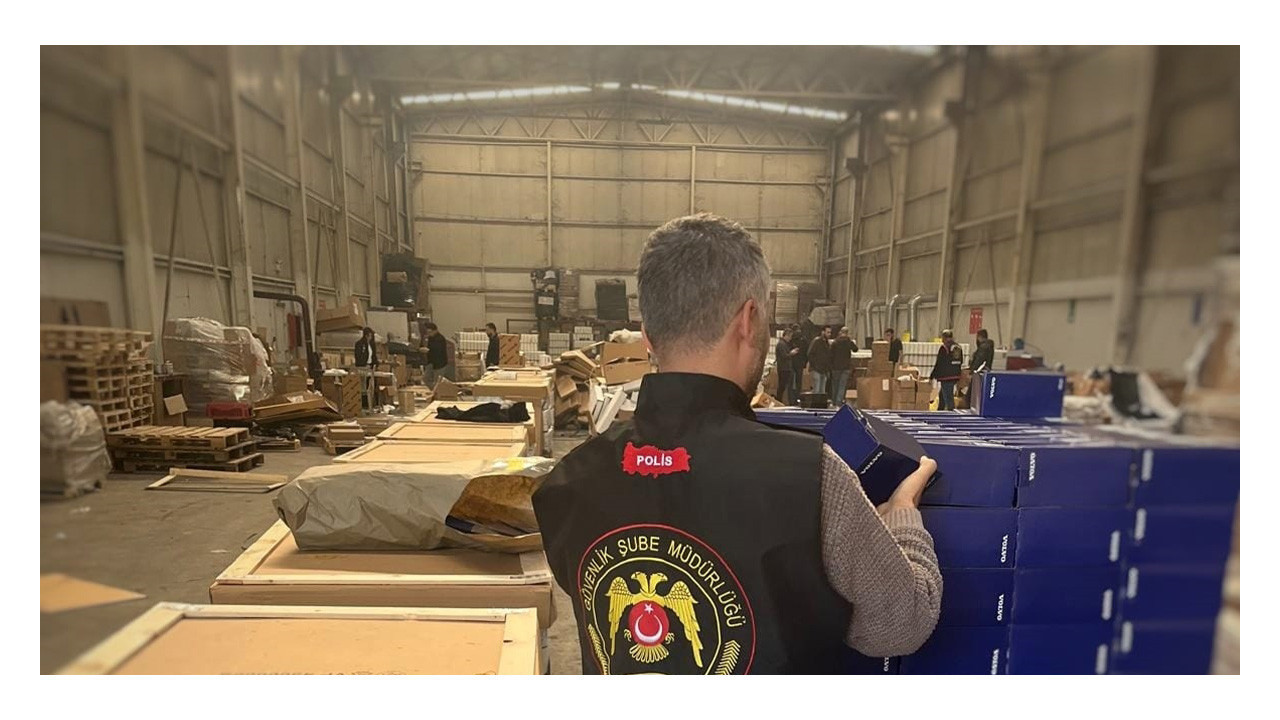 Kocaeli’de sahte araç parçası operasyonu: 38 bin 208 taklit araç parçası ele geçirildi