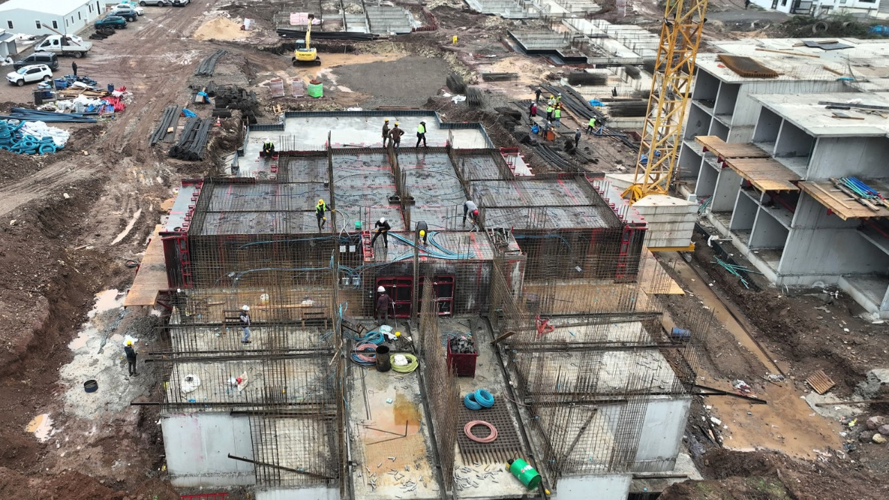 Kartepe Kent Konut Evleri’nde yoğun çalışma