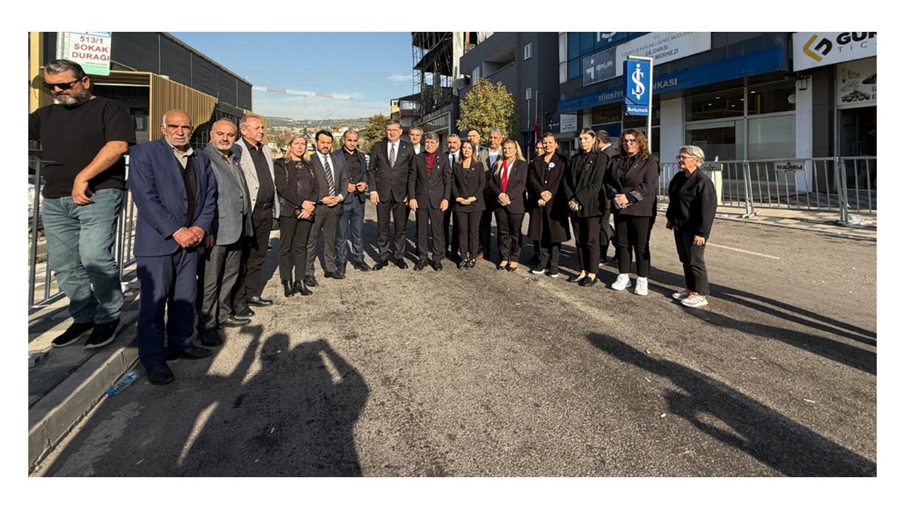 Taşcıer geldi, CHP heyeti Dilovası'nda incelemelerde bulundu