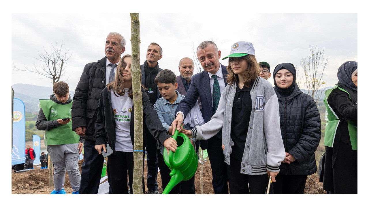 Karamürsel yeniden yeşeriyor: 3 bin fidan toprakla buluştu