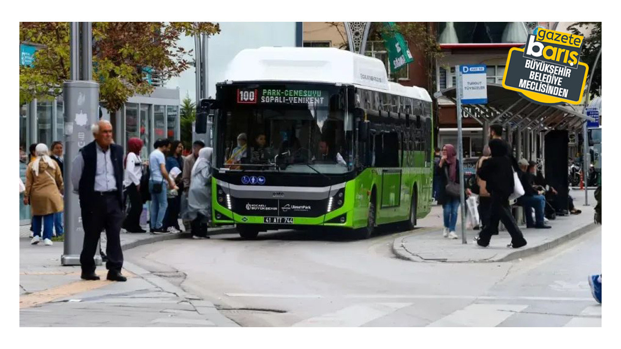 Kocaeli’de ulaşım zammı Aralık'a!