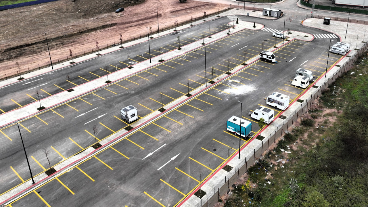 Kartepe'deki “Karavan Parkı” kullanıma hazır