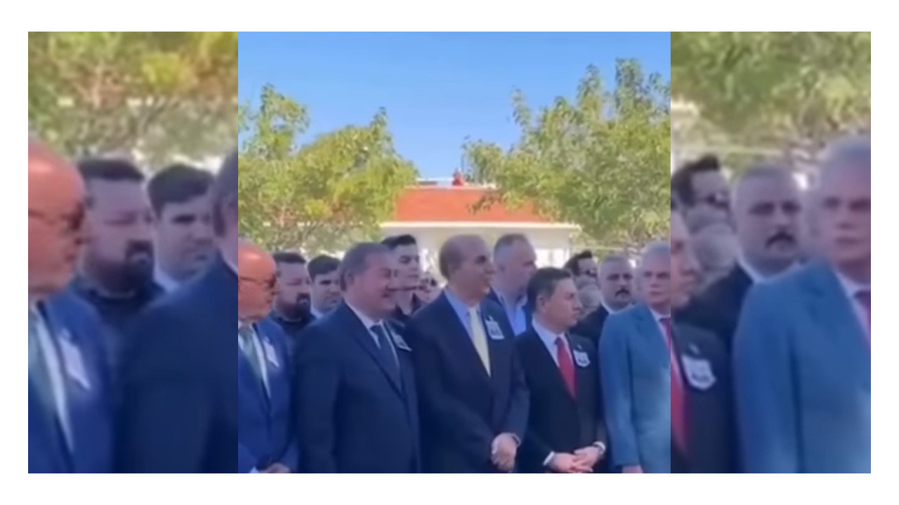 Şehit cenazesinde rezil kahkahalar