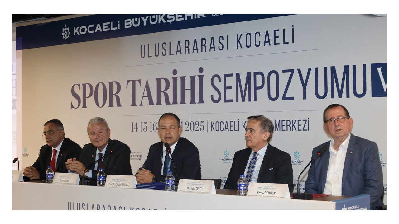 Kocaeli Spor Tarihi Sempozyumunda amatör spora destek vurgusu