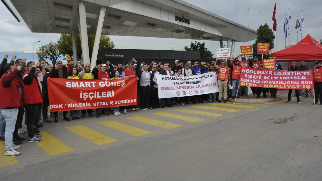 Gebze Sendikalar Birliği destek ziyareti