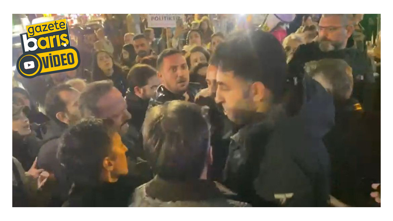 Kocaeli’de kadın yürüşünde LGBTİ bayrağına polis müdahalesi! Gözaltı var