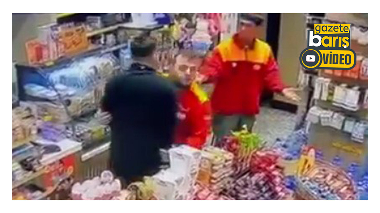 Kocaeli'deki alkollü müşteri, akaryakıt istasyonu çalışanını darbetti!