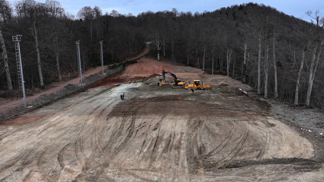 Kuzuyayla Kızak Pisti’ne yeni yürüyen bant