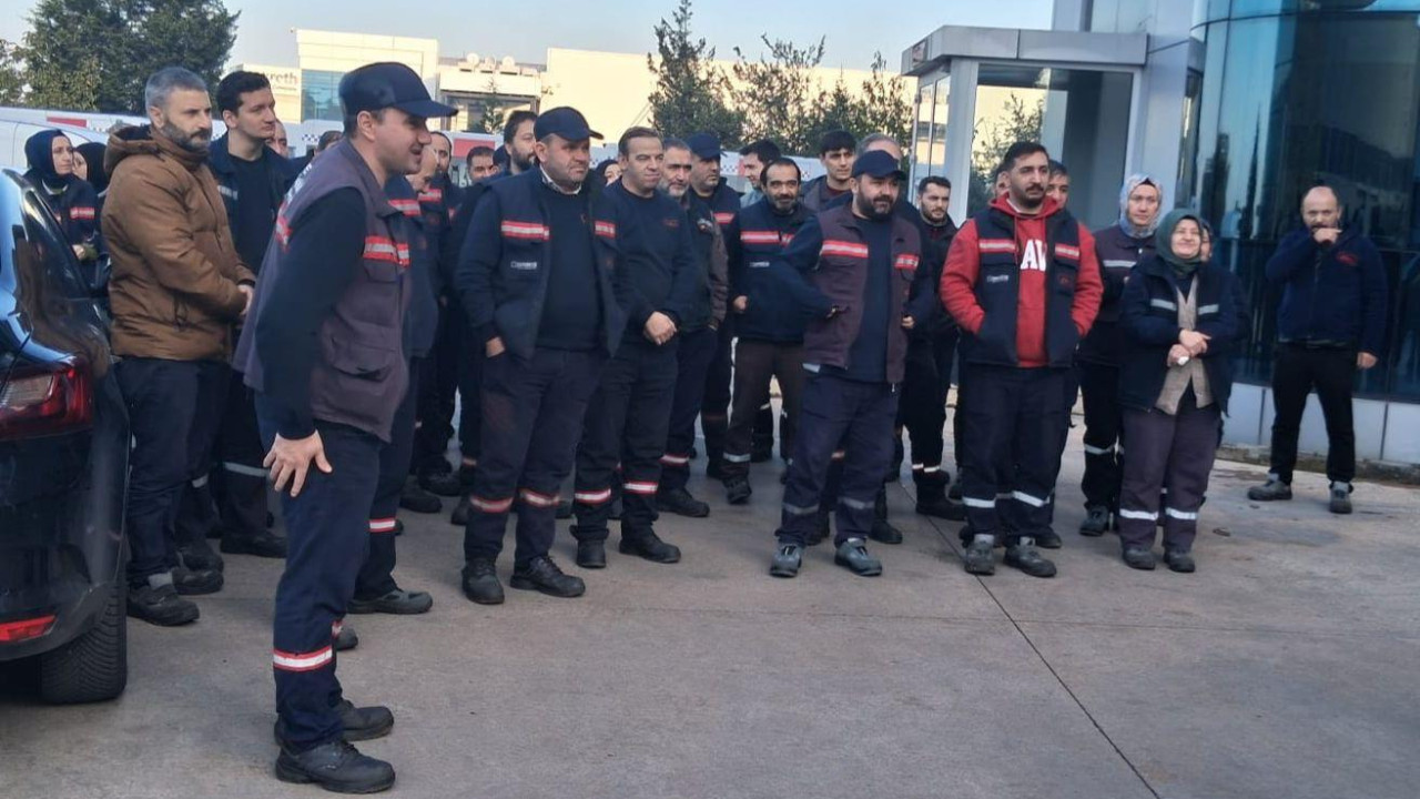 Kocaeli'deki fabrikada işten atmalara karşı büyük direniş!