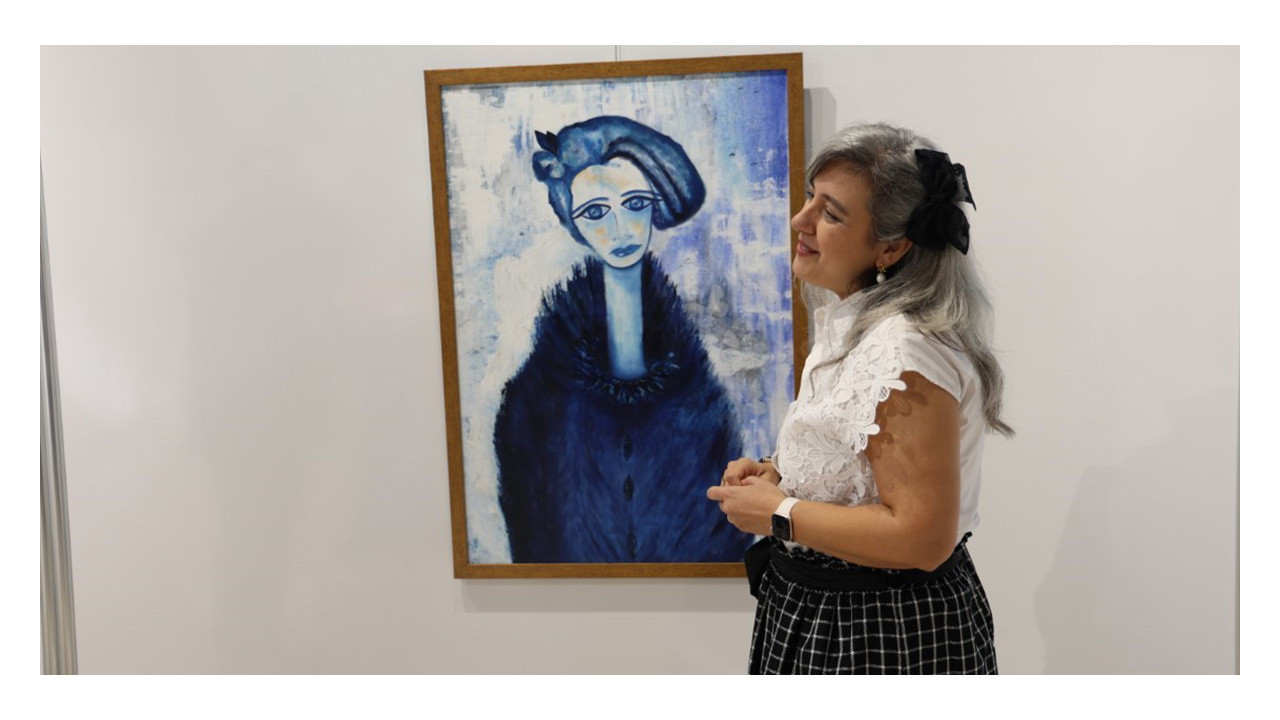 "Yansımalar" sergisi Kartepe Sanat Evi'nde açıldı