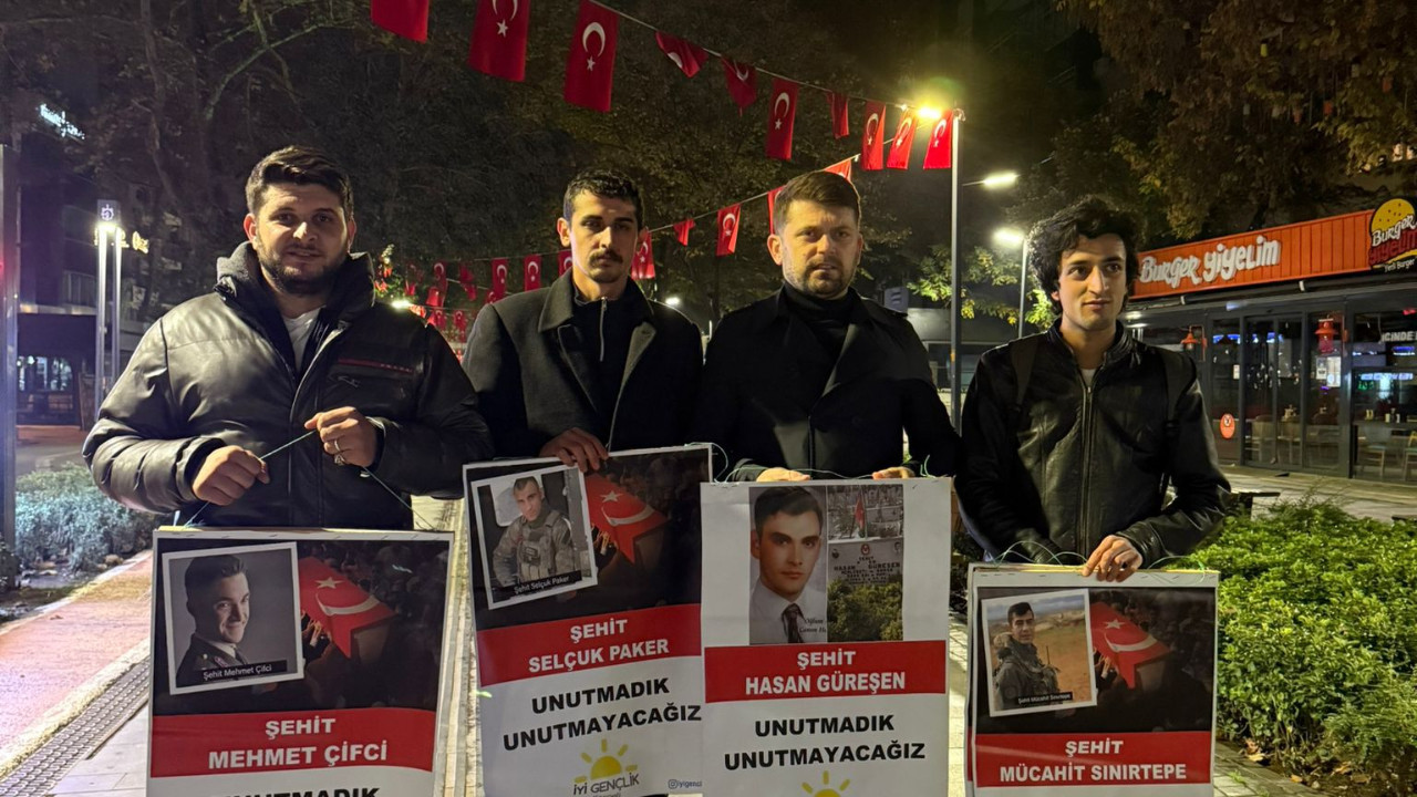 Yürüyüş Yolunu şehit fotoğraflarıyla donattılar! "Şehit afişlerini suçmuş gibi toplattılar!"