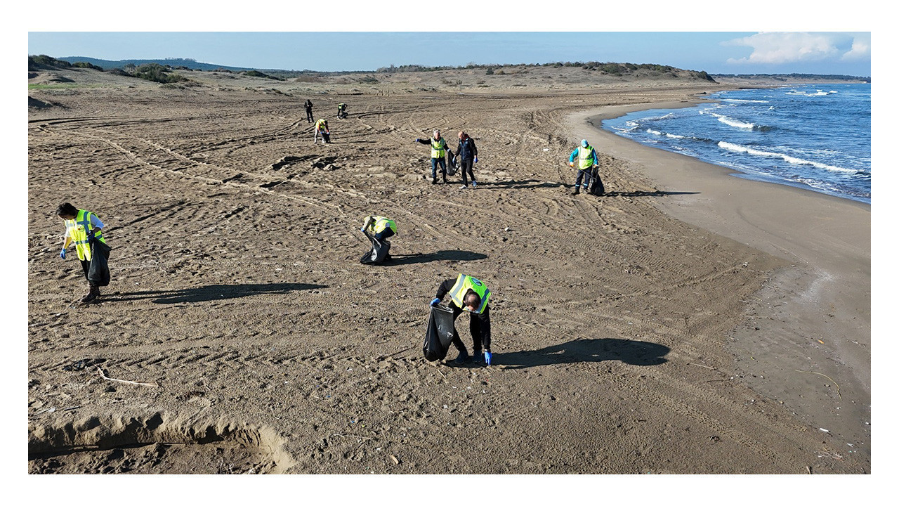 Kocaeli'de deniz çöplerine karşı mücadele!