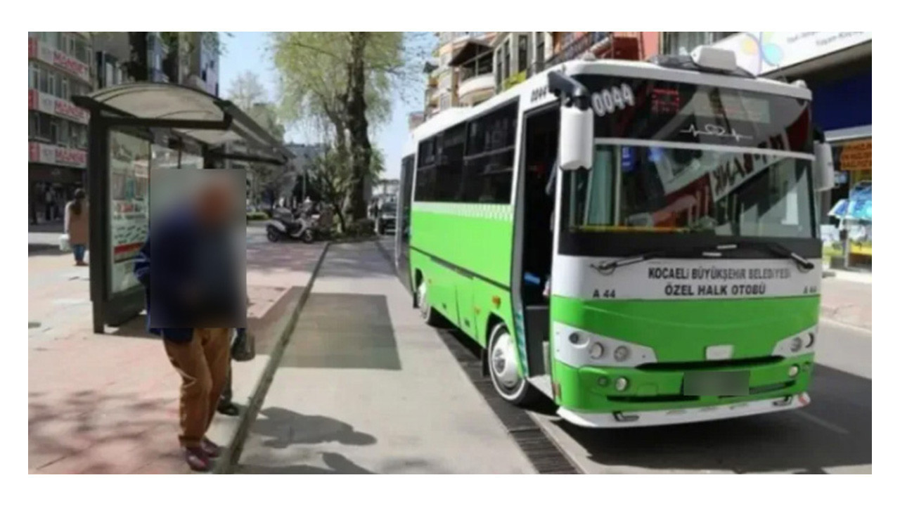 Tesadüfün böylesi! otobüs şoförünü şikayet etti