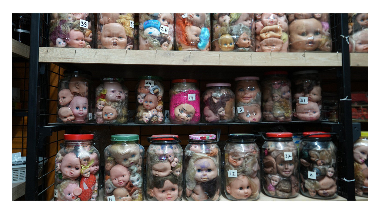 Kocaeli'de görenleri ürküten koleksiyon