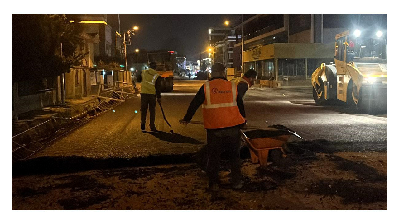 Kocaeli’de hizmetin gecesi gündüzü yok, Şehir uykuda, ekipler iş başında
