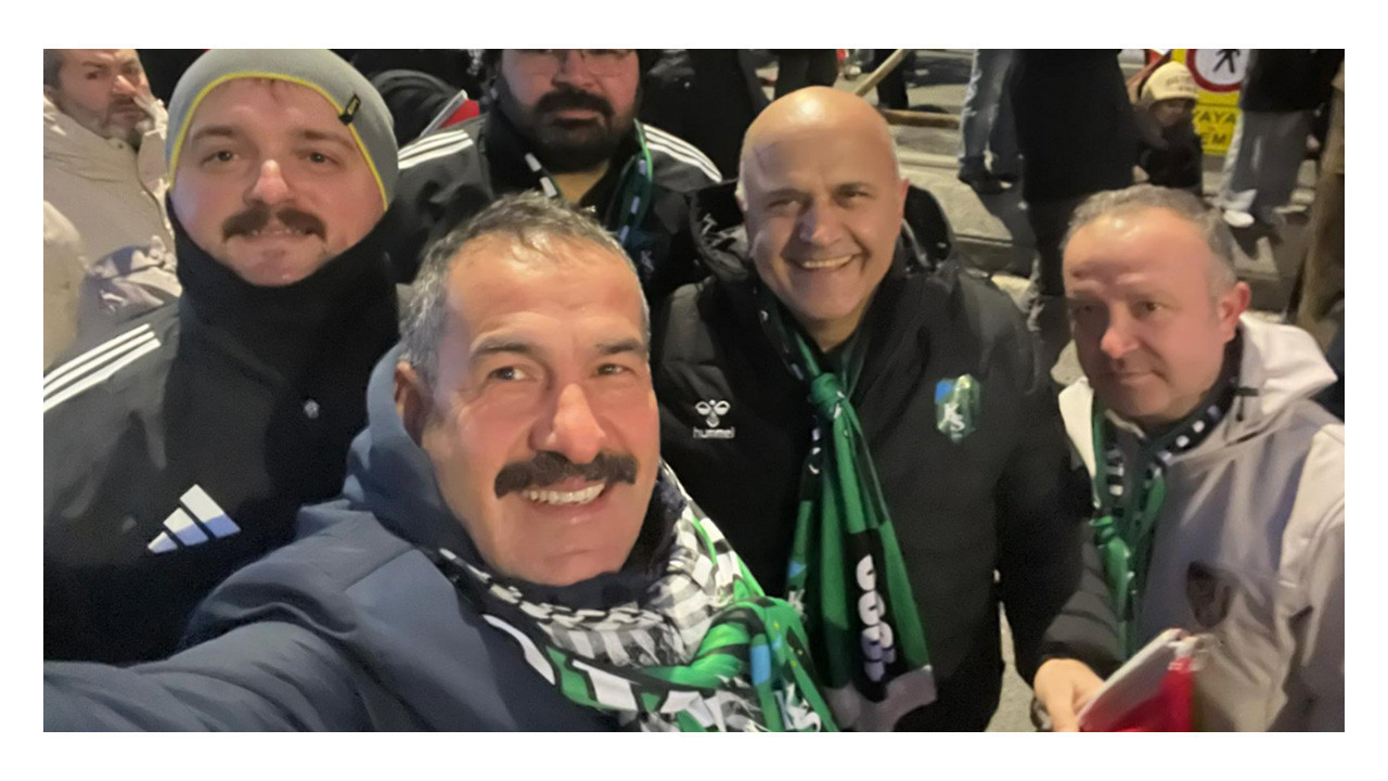 Kocaelispor Başkanı, AKP’lilerle Filistin eylemine katıldı