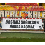 Kayserispor taraftarı Harda Kaçmaz’ı unutmadı