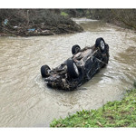 Kocaeli'de sele kapılan aracını bir gün sonra buldu!